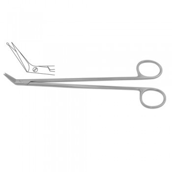 Potts-Smith Vascular Scissor Angled 60° With Probe Tip Stainless Steel, 18 cm - 7"